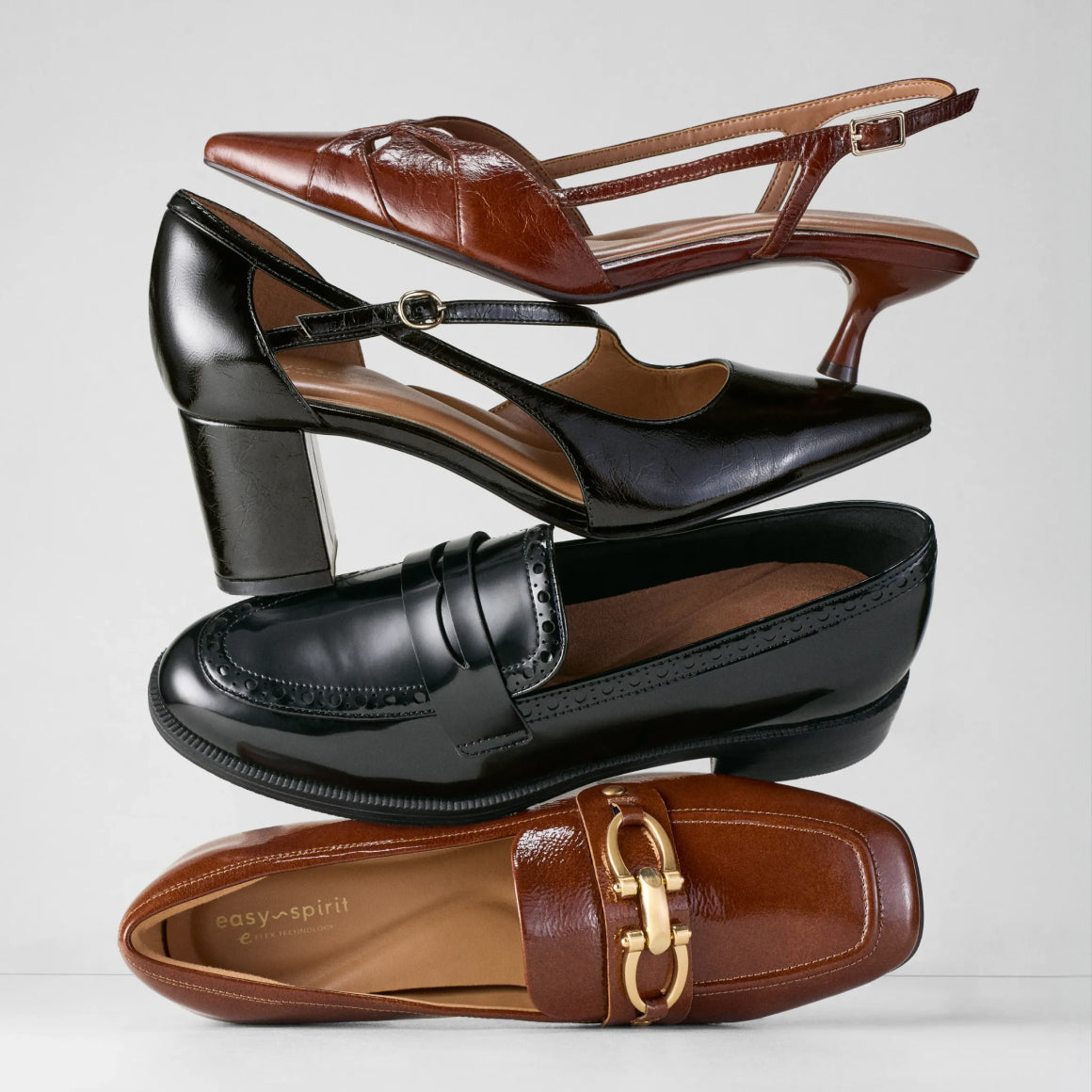 Promotional banner featuring new arrivals footwear