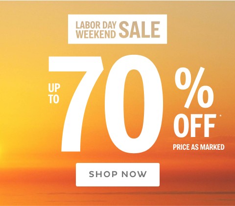 Labor Day Weekend Sale