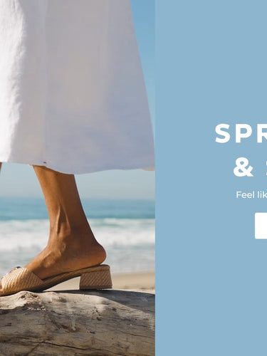 Spring, Sun & Sandals Feels like a vacation any day of the year
