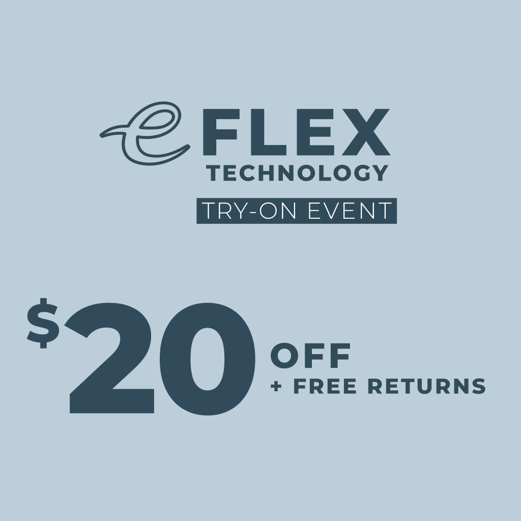 EFlex Try-On Event $20 Off Select Styles + Free Returns
