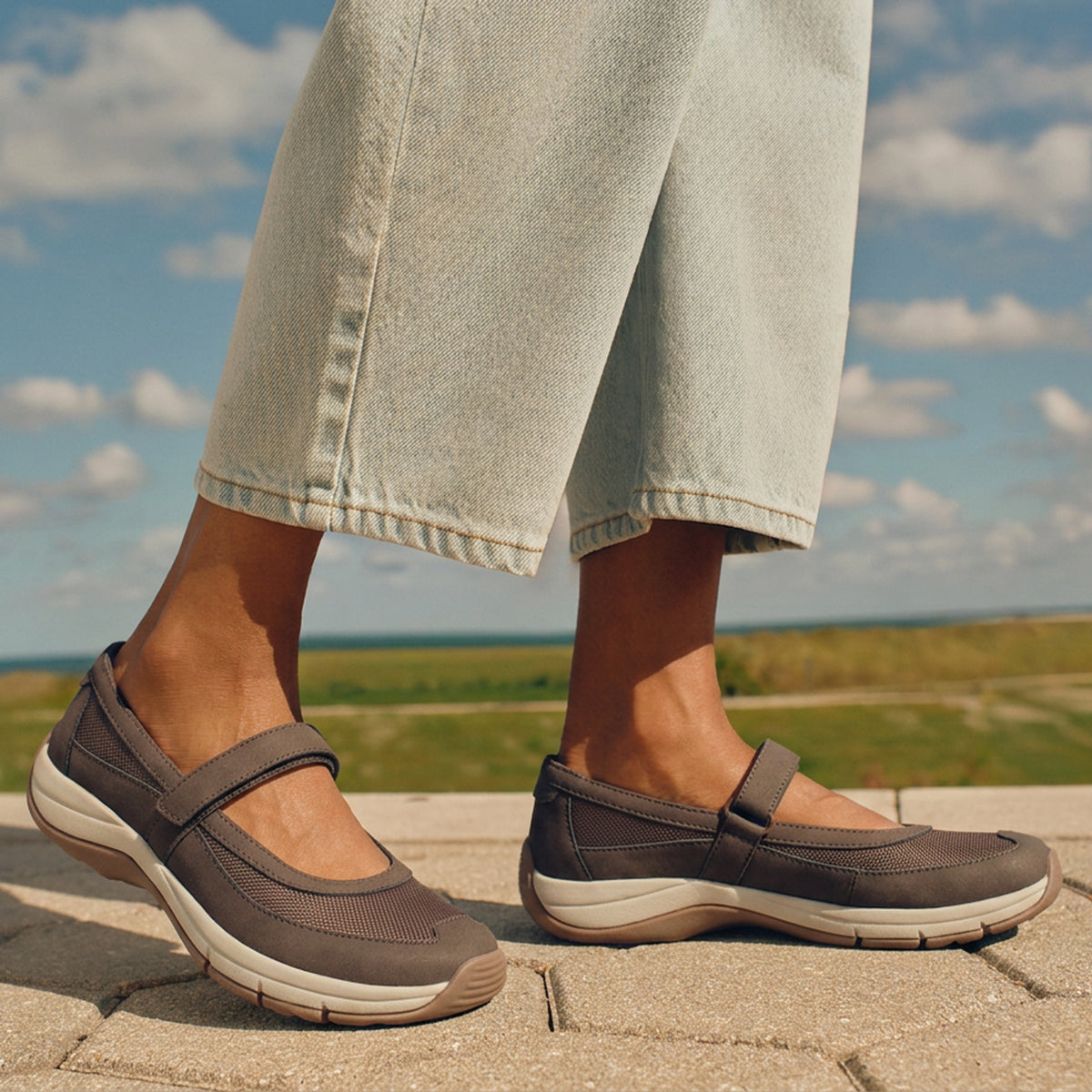 Briana Mary Jane Walking Shoes