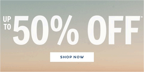 Spring Sale Up to 50% Off