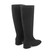 Danilyn Wide Calf Block Heel Boots