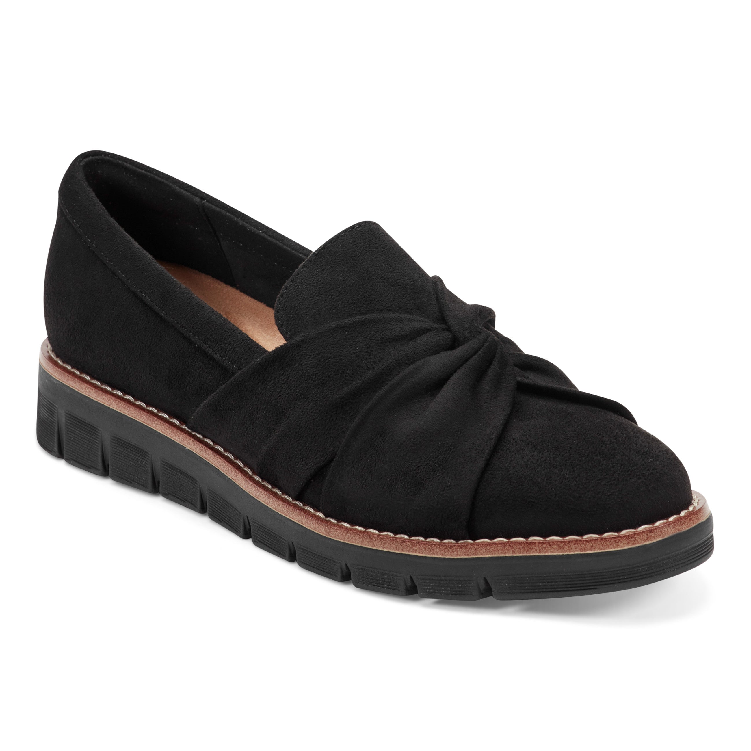 Vitalia Knotted Slip On Loafers