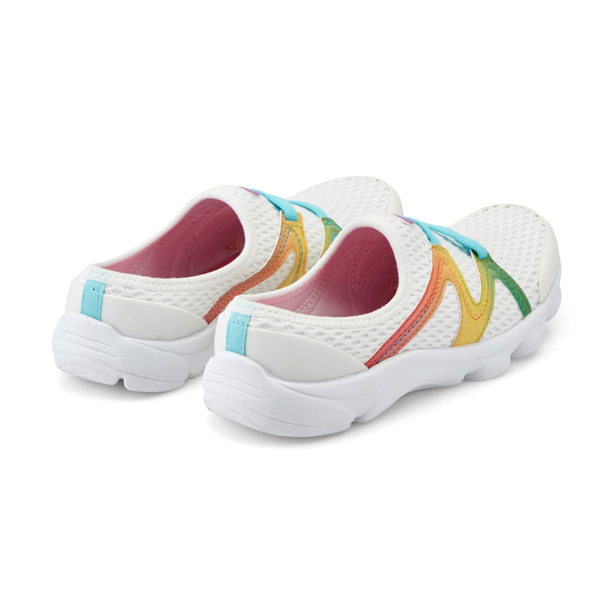 Women's Riptide Clogs - White/Rainbow | Easy Spirit