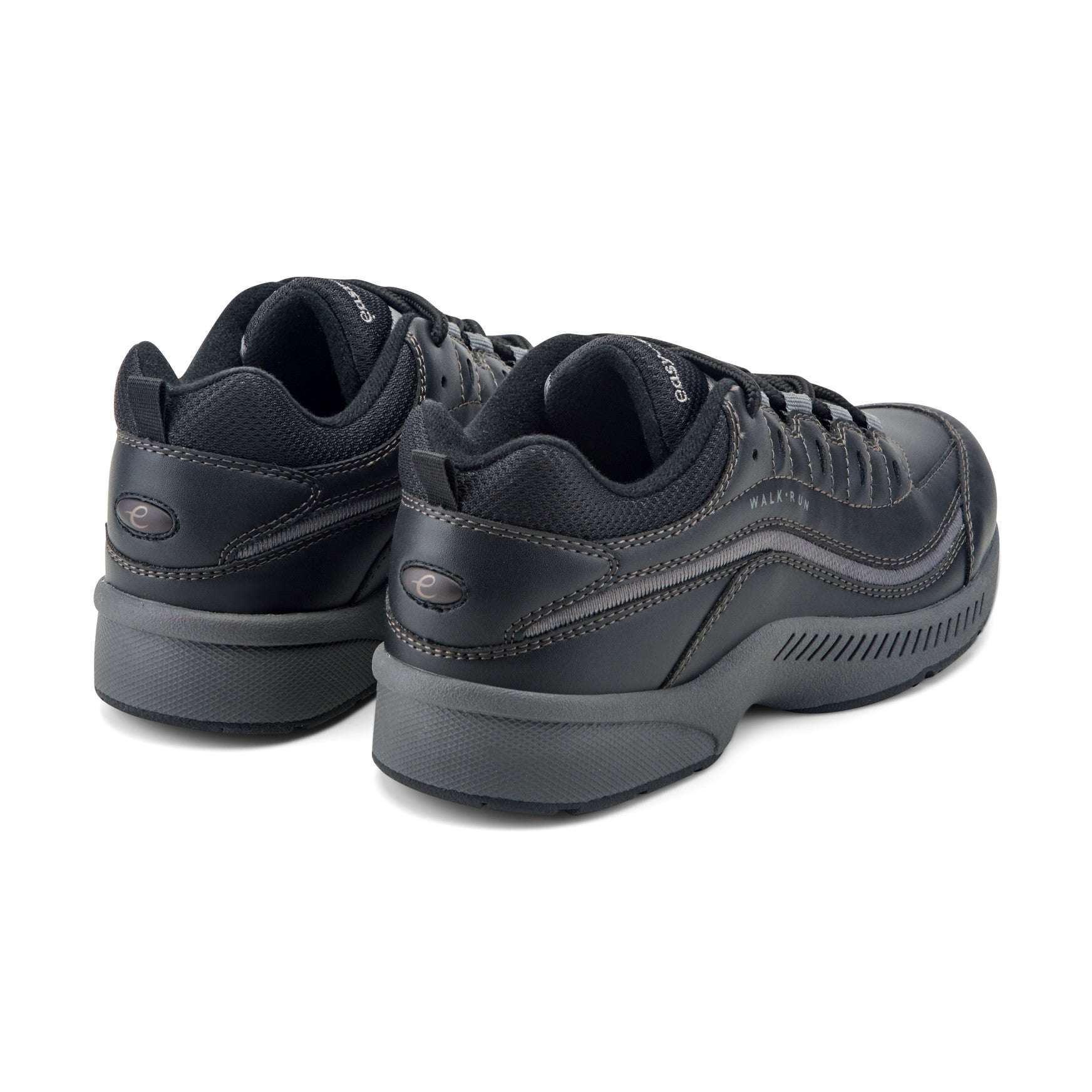 Women's Romy Leather Walking Shoes - Black Leather | Easy Spirit