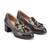 Irelyn Tassel Block Heel Loafers