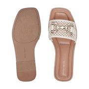 Vana Horsebit Slip On Sandals