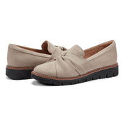 Vitalia Knotted Slip On Loafers
