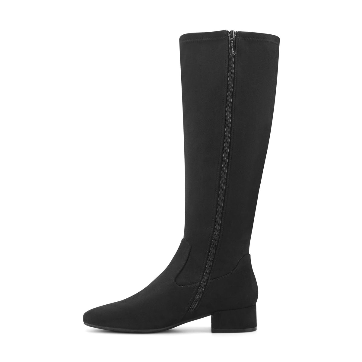Danilyn Wide Calf Block Heel Boots