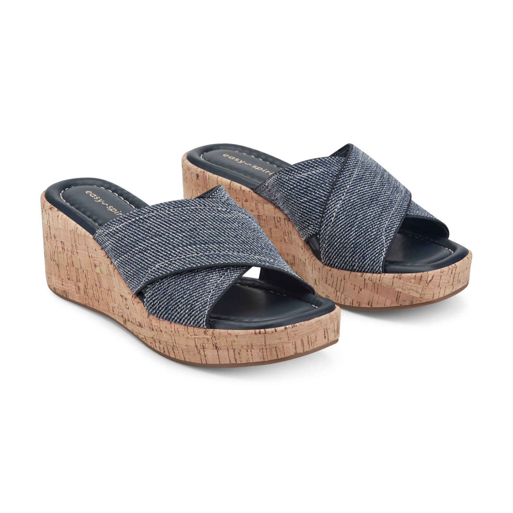Fawn Slip On Wedge Sandals