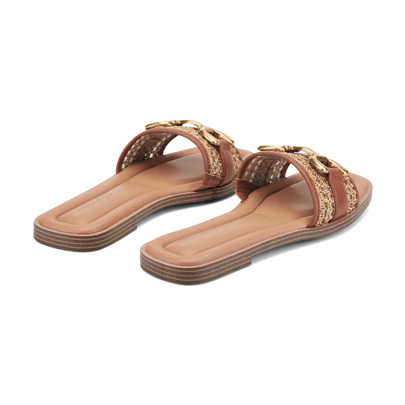 Vana Horsebit Slip On Sandals