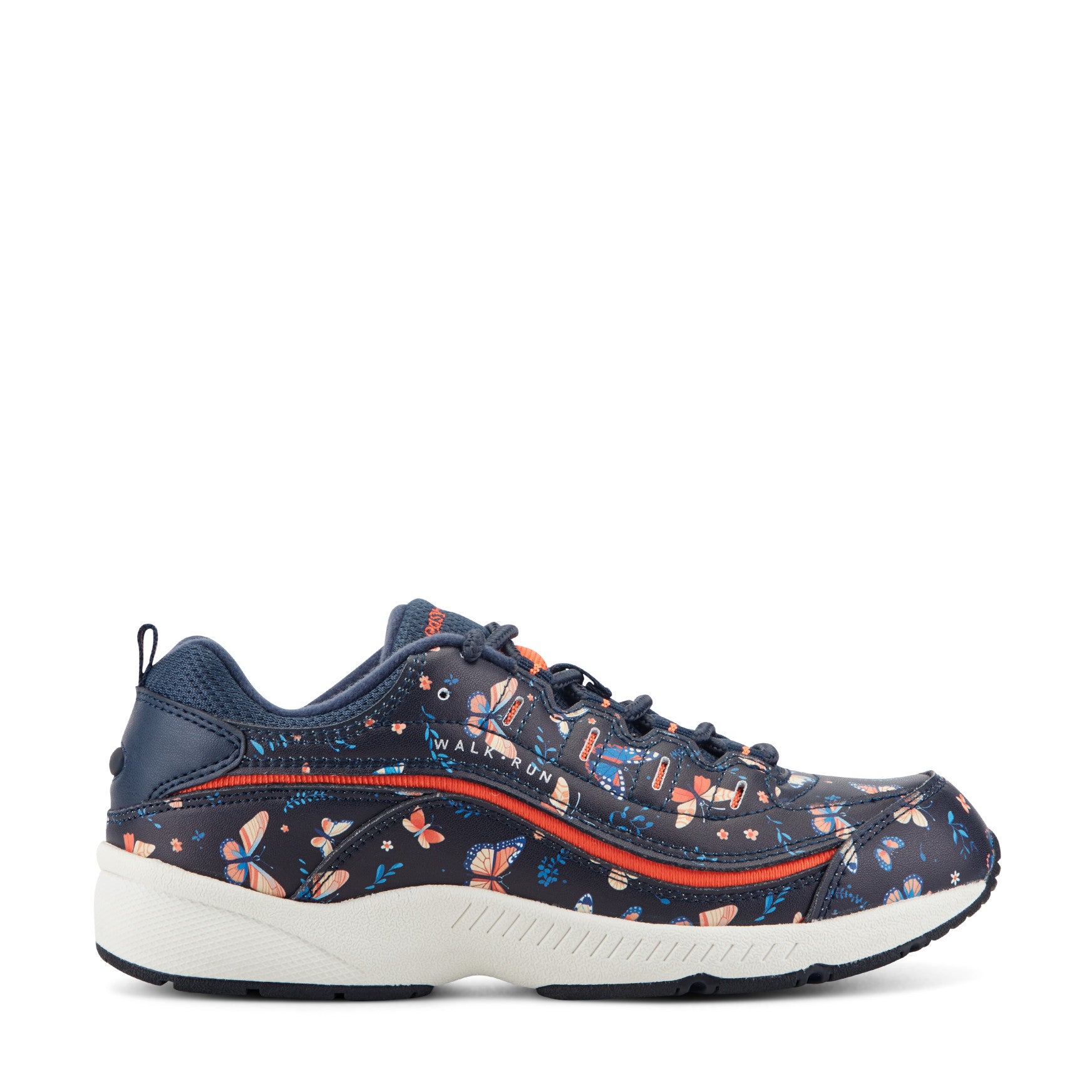Women's Romy Walking Shoes - Navy Butterfly Print | Easy Spirit