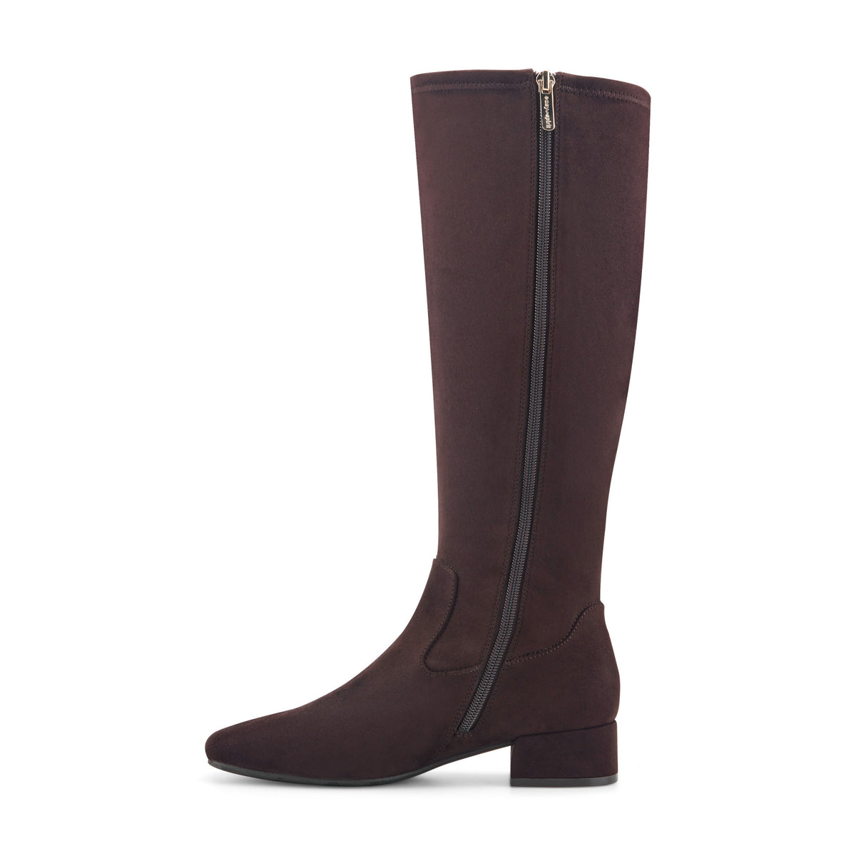 Danilyn Wide Calf Block Heel Boots