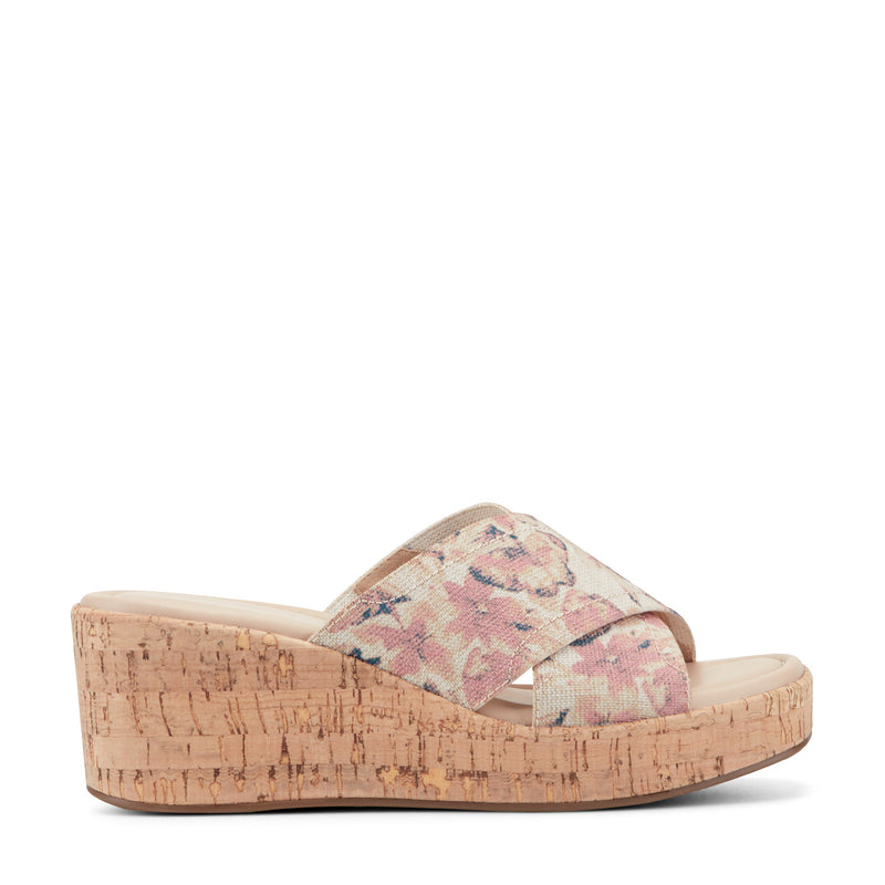 Fawn Slip On Wedge Sandals