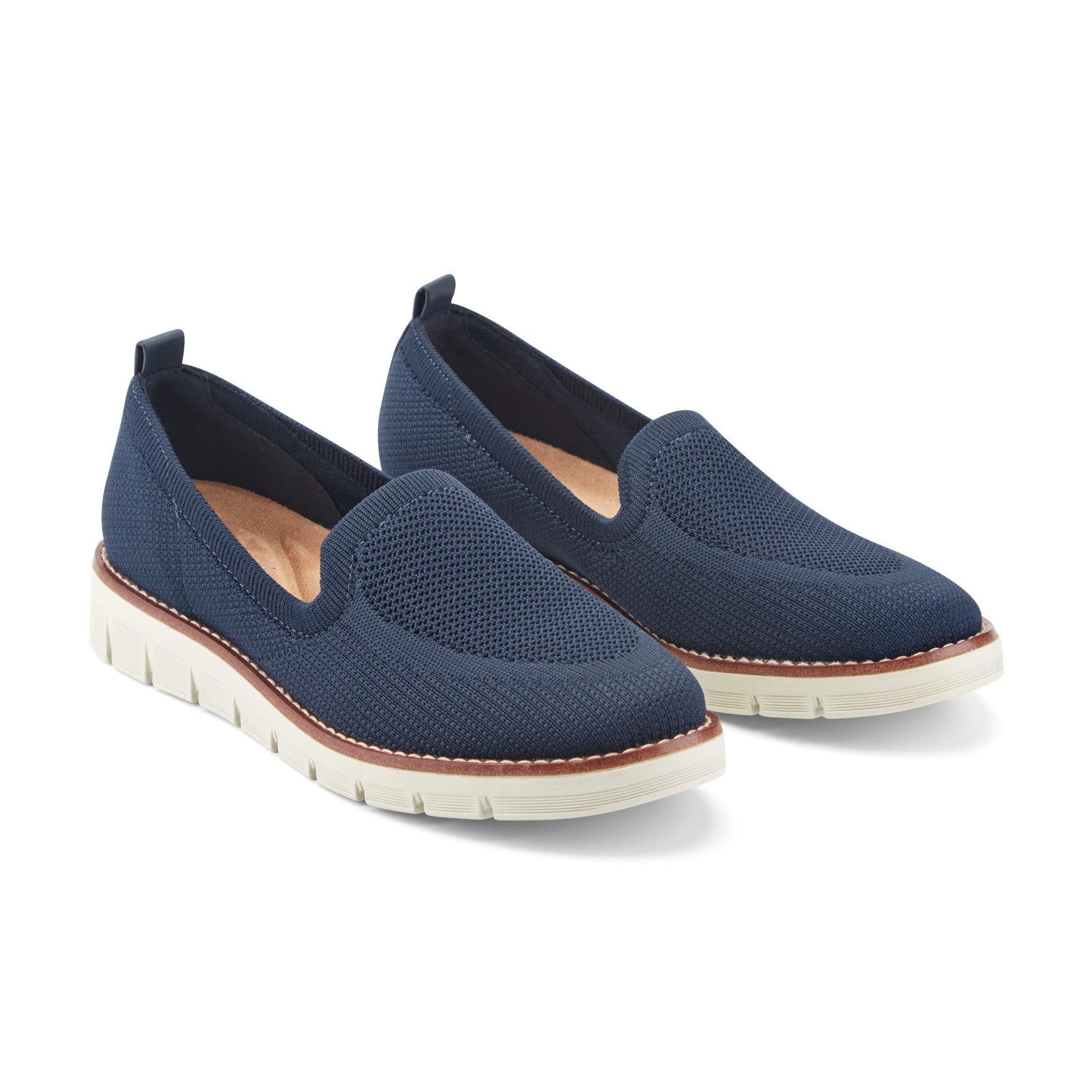 Women's Valina Casual Slip On Flats - Navy | Easy Spirit