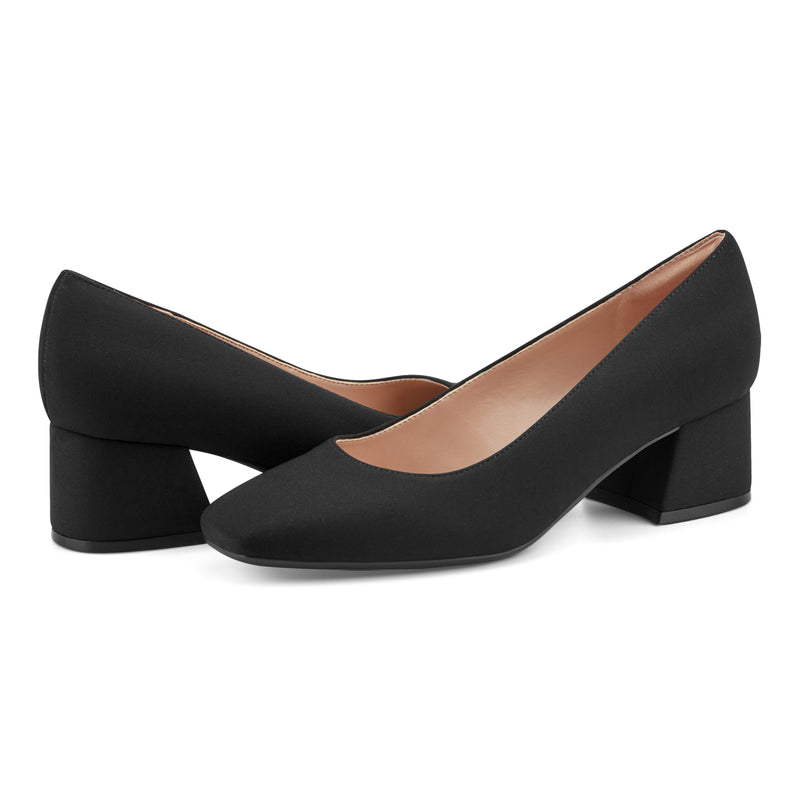 Marelyn Block Heel Dress Pumps