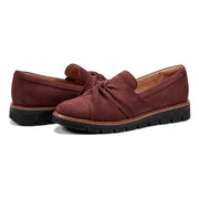 Vitalia Knotted Slip On Loafers