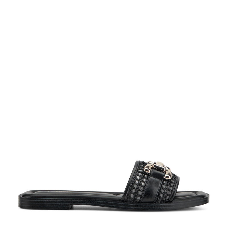 Vana Horsebit Slip On Sandals