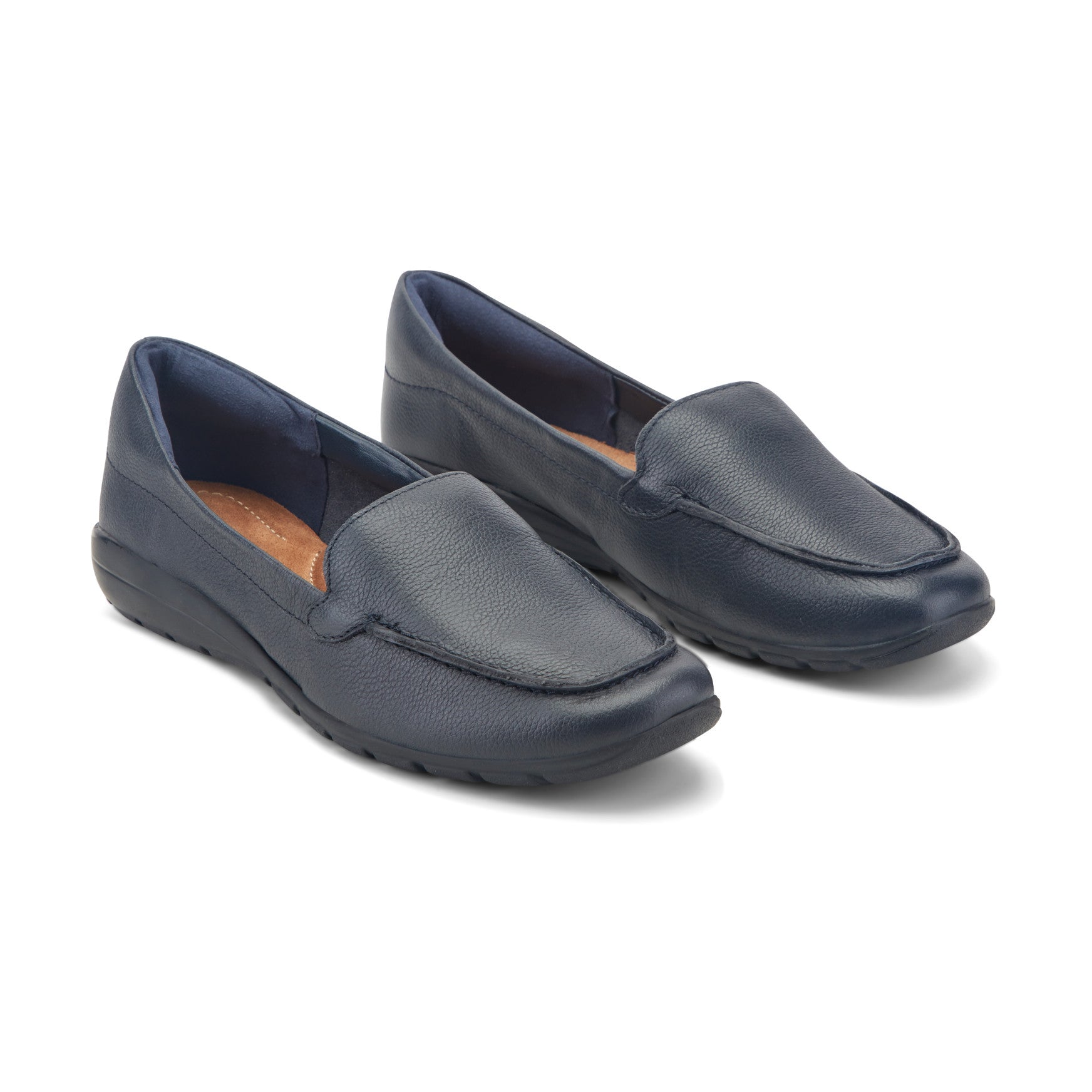 Women's Abide Leather Casual Flats - Bright Navy Leather | Easy Spirit