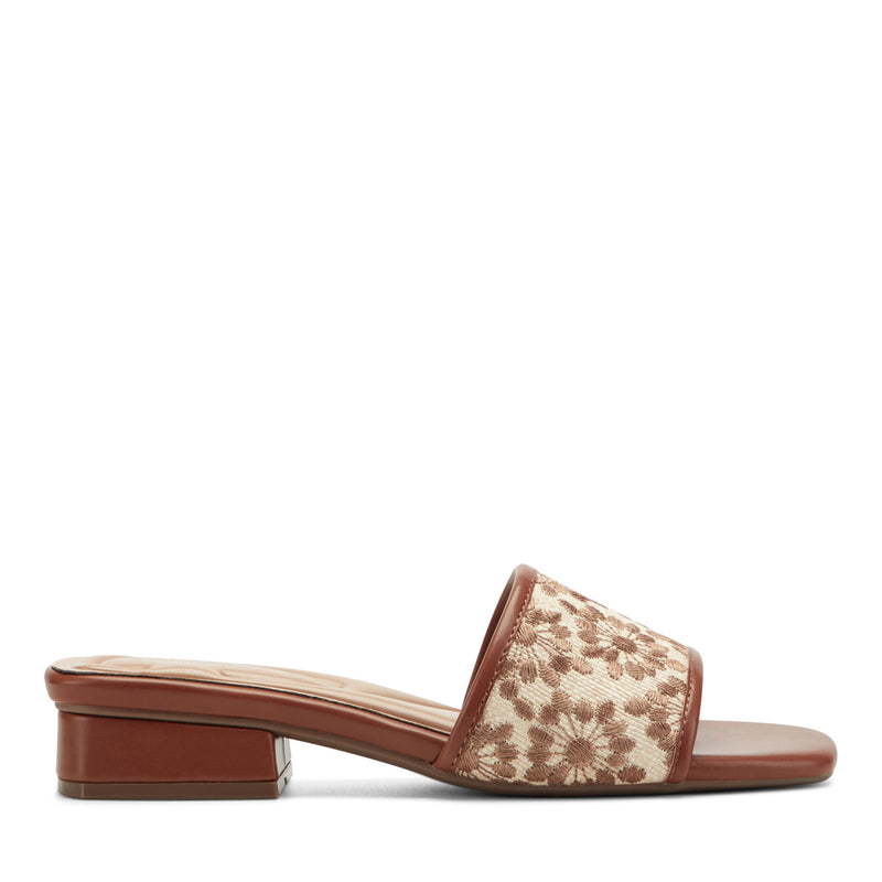 Easy Spirit - Women's - Gianina Raffia Dress Sandals - Medium Brown/Natural (Size 8) , Wide Width Easy Spirit - Women's - Gianina Raffia Dress Sandals - Medium Brown/Natural (Size 8) , Wide Width
