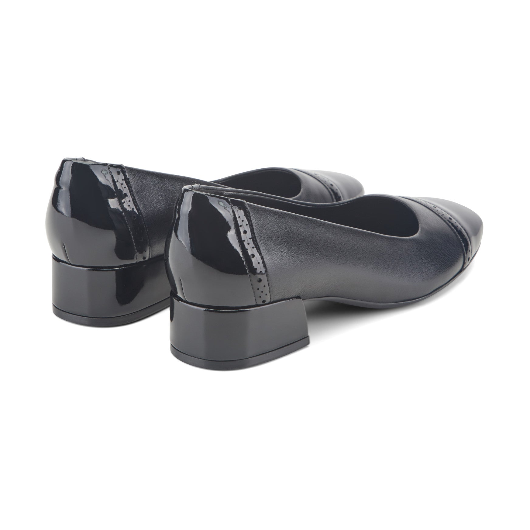 Jasmin Block Heel Pumps