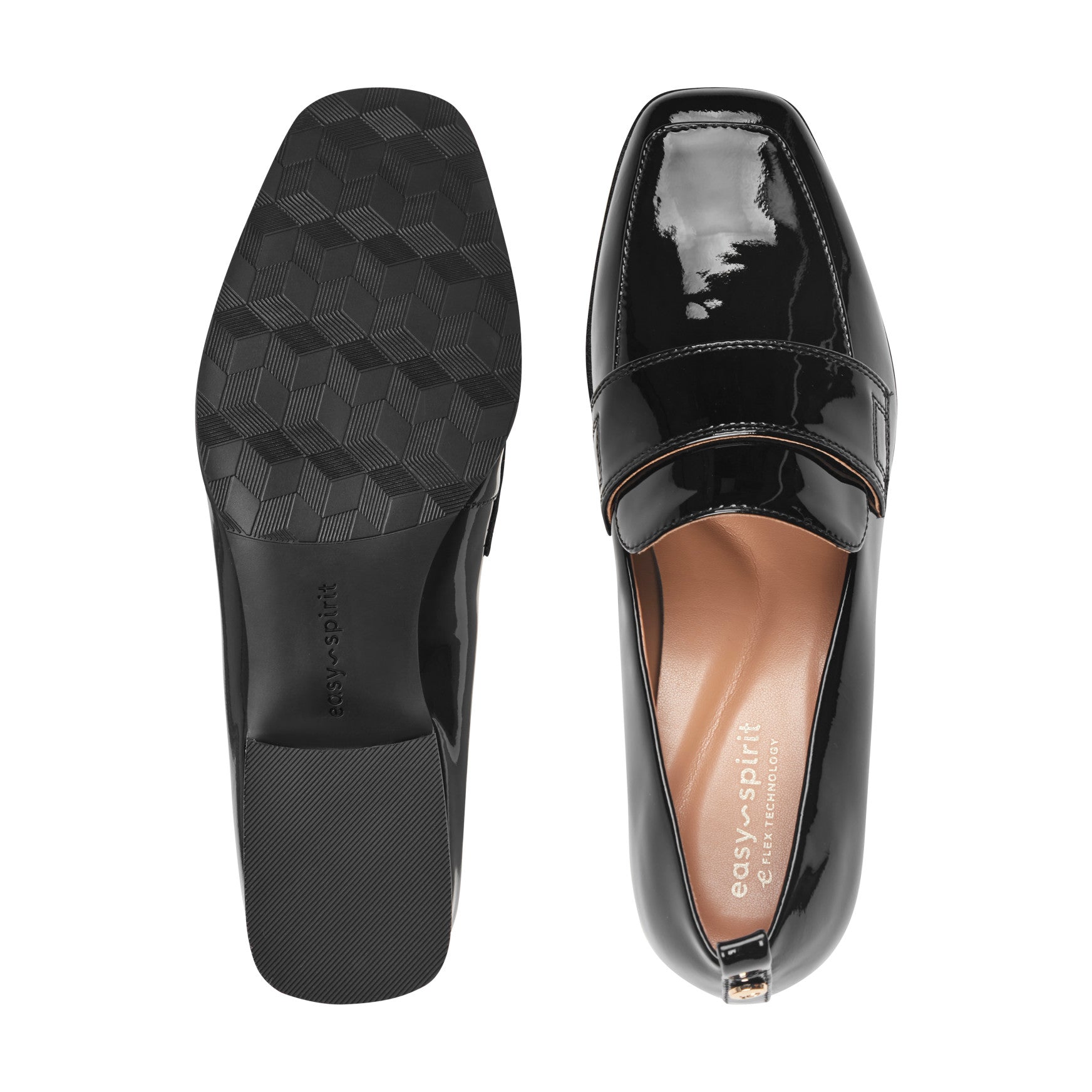 Easy Spirit Darlene Dress Loafers - Black Patent (Size 6) , Medium Width Easy Spirit Darlene Dress Loafers - Black Patent (Size 6) , Medium Width