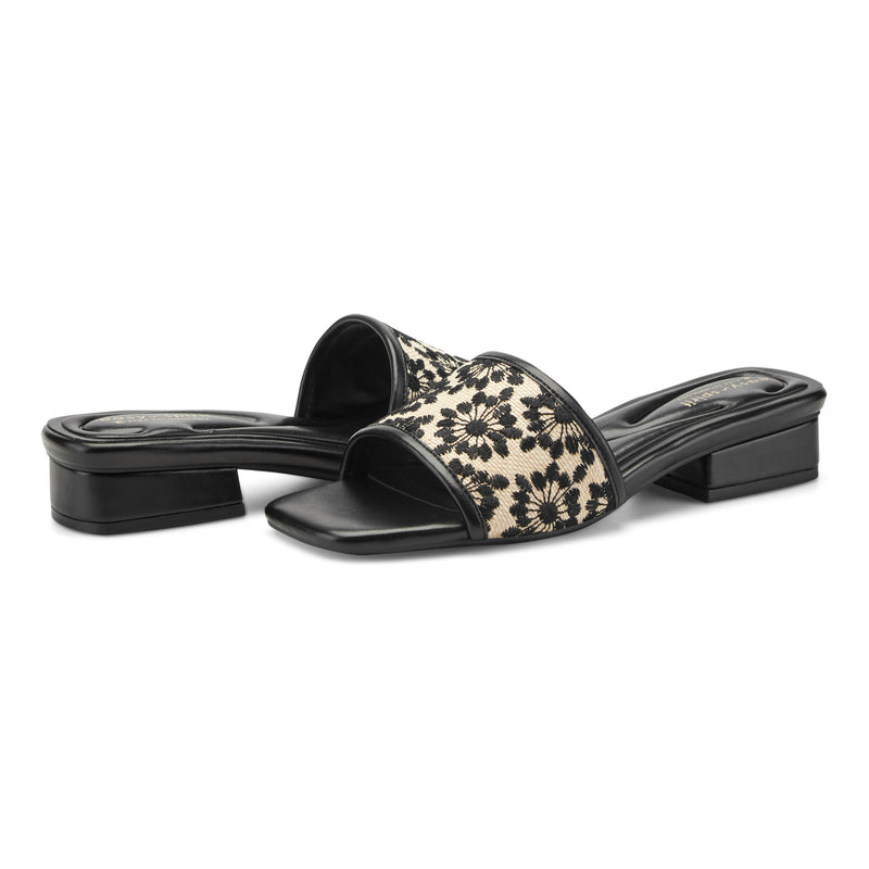 Gianina Raffia Dress Sandals