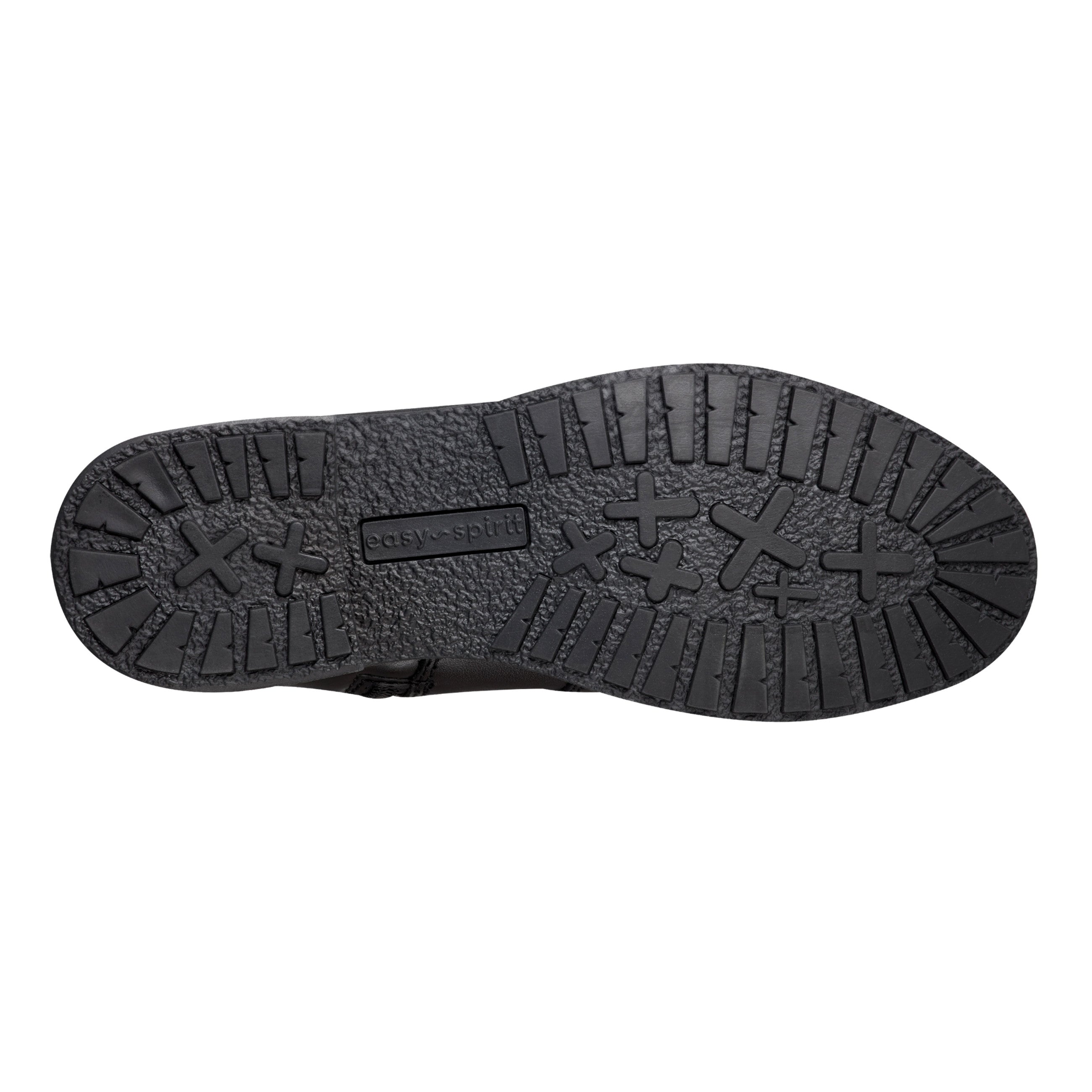 Botas De Moda Para Mujer De Pantorrilla Ancha Easy Spirit - Color Negro, Talla 37 EU Ancho | Con Cremallera Interior Y Plantilla Acolchada