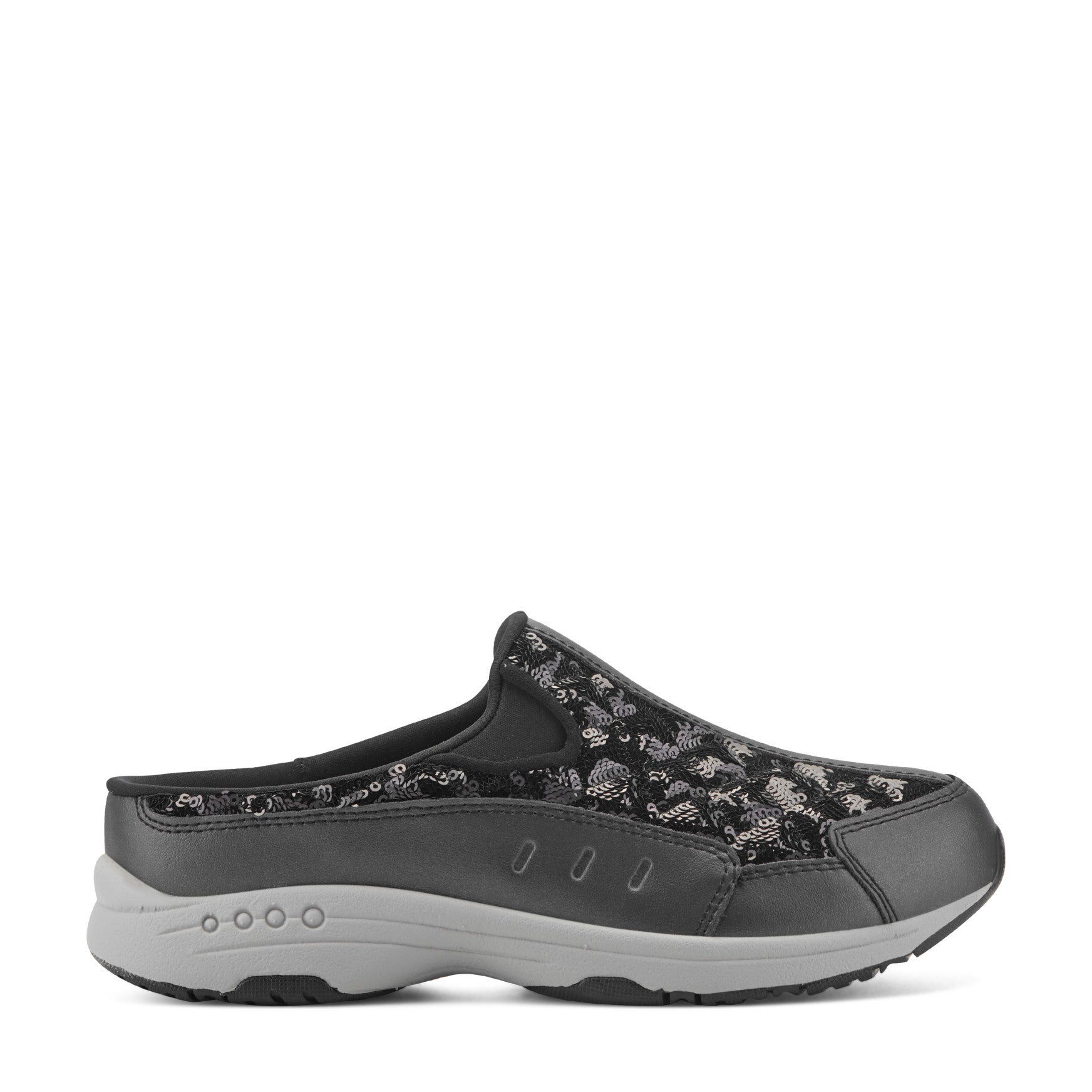 Women's Traveltime Clogs - Black Sequin | Easy Spirit