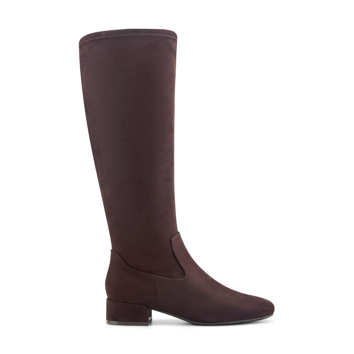 Danilyn Wide Calf Block Heel Boots