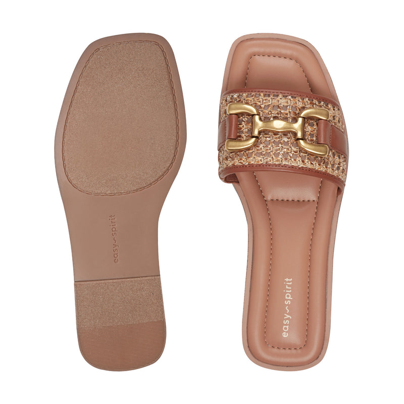 Vana Horsebit Slip On Sandals