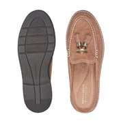 Zarina Tassel Loafer Mules