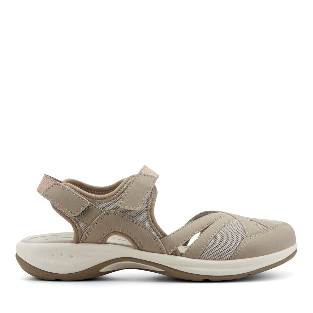 Women's Splash Flat Hiking Sandals - Taupe | Easy Spirit
