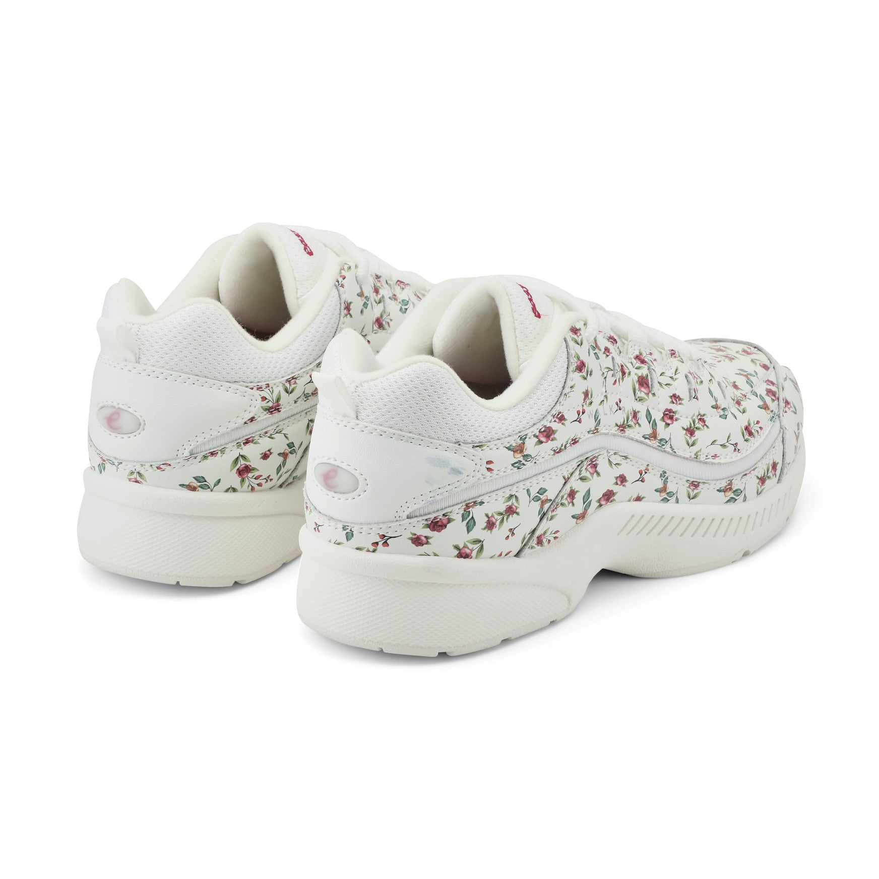 Women's Romy Walking Shoes - White/Pink Floral | Easy Spirit