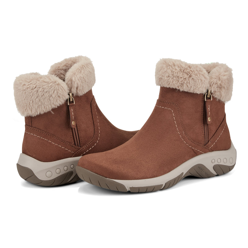 Wisteria Suede Cold Weather Booties