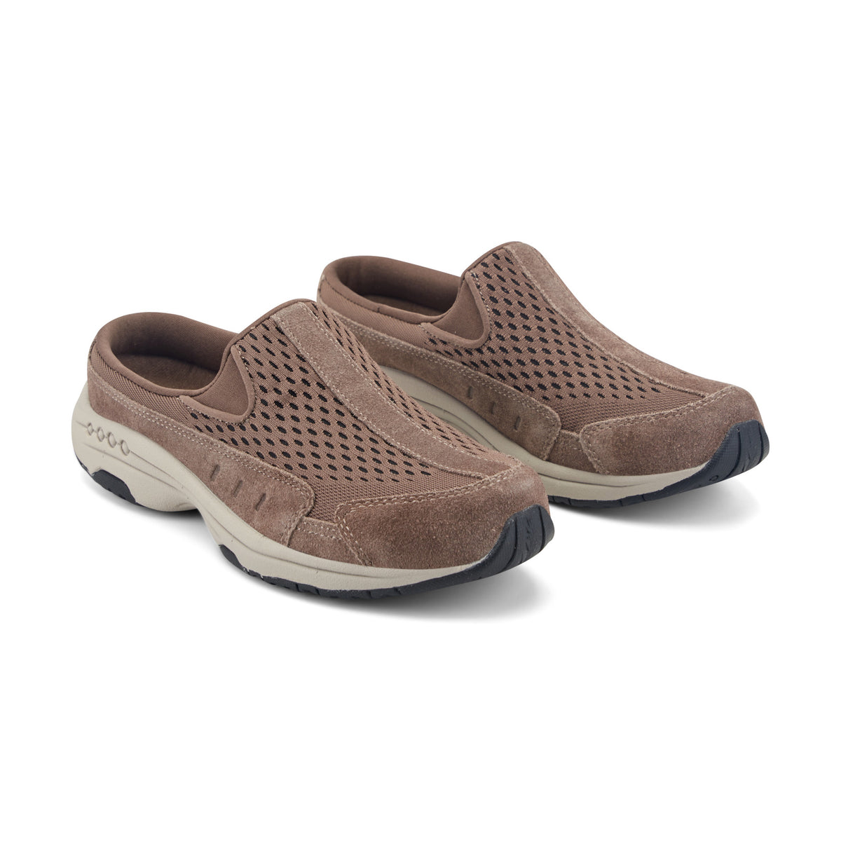 Women's Traveltime Clogs - Taupe Mesh | Easy Spirit