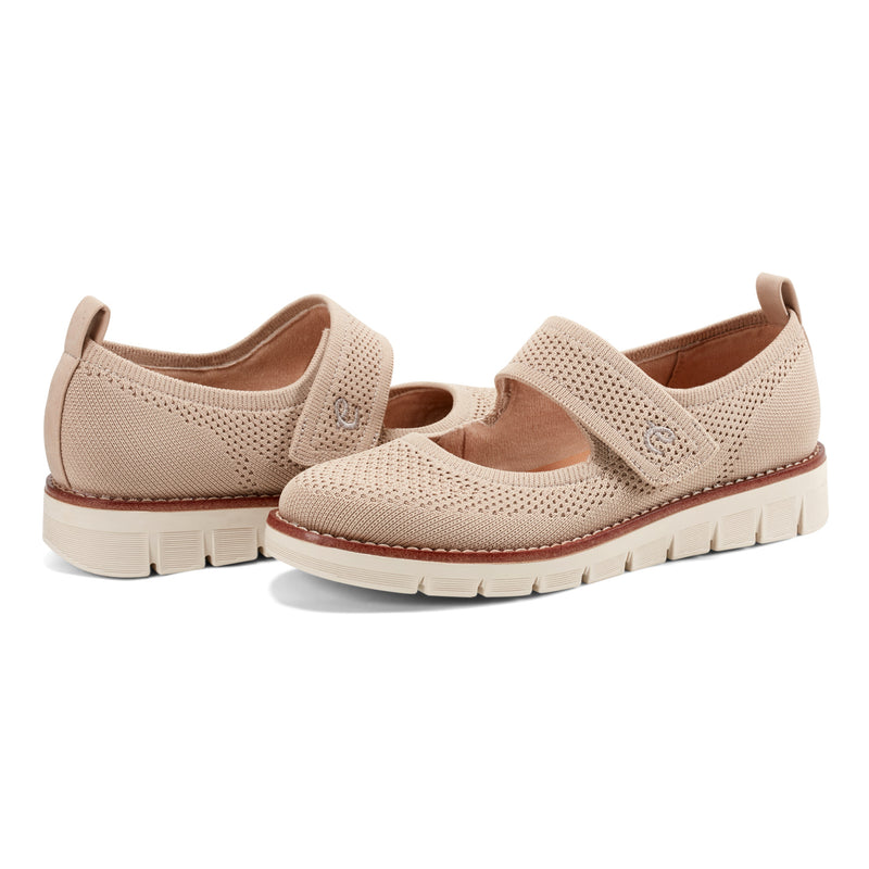 Venna Casual Mary Jane Flats