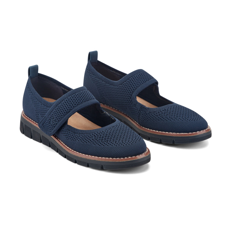 Venna Casual Mary Jane Flats