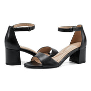 Daven Ankle Strap Heeled Sandals