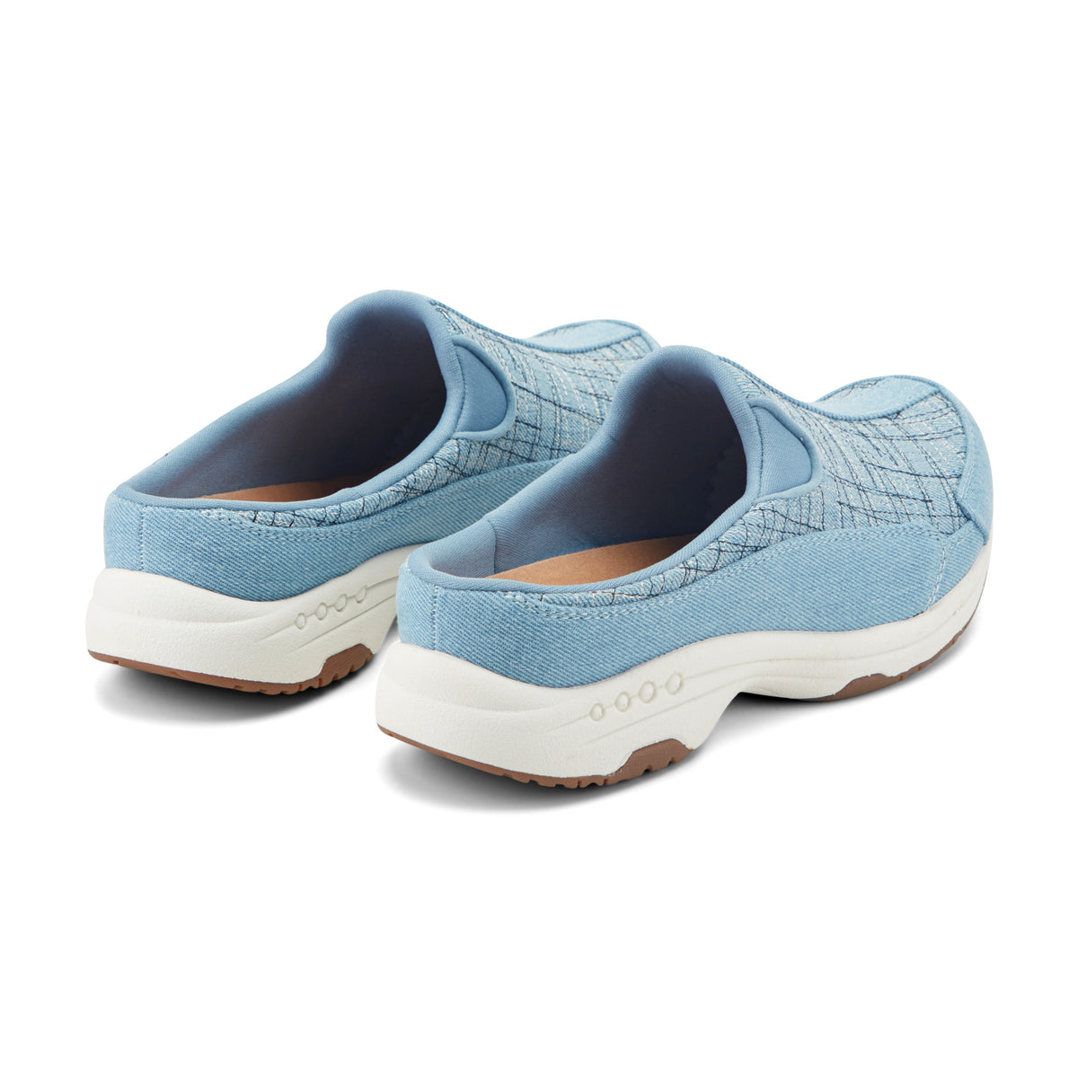 Women's Traveltime Clogs - Light Blue Multi | Easy Spirit