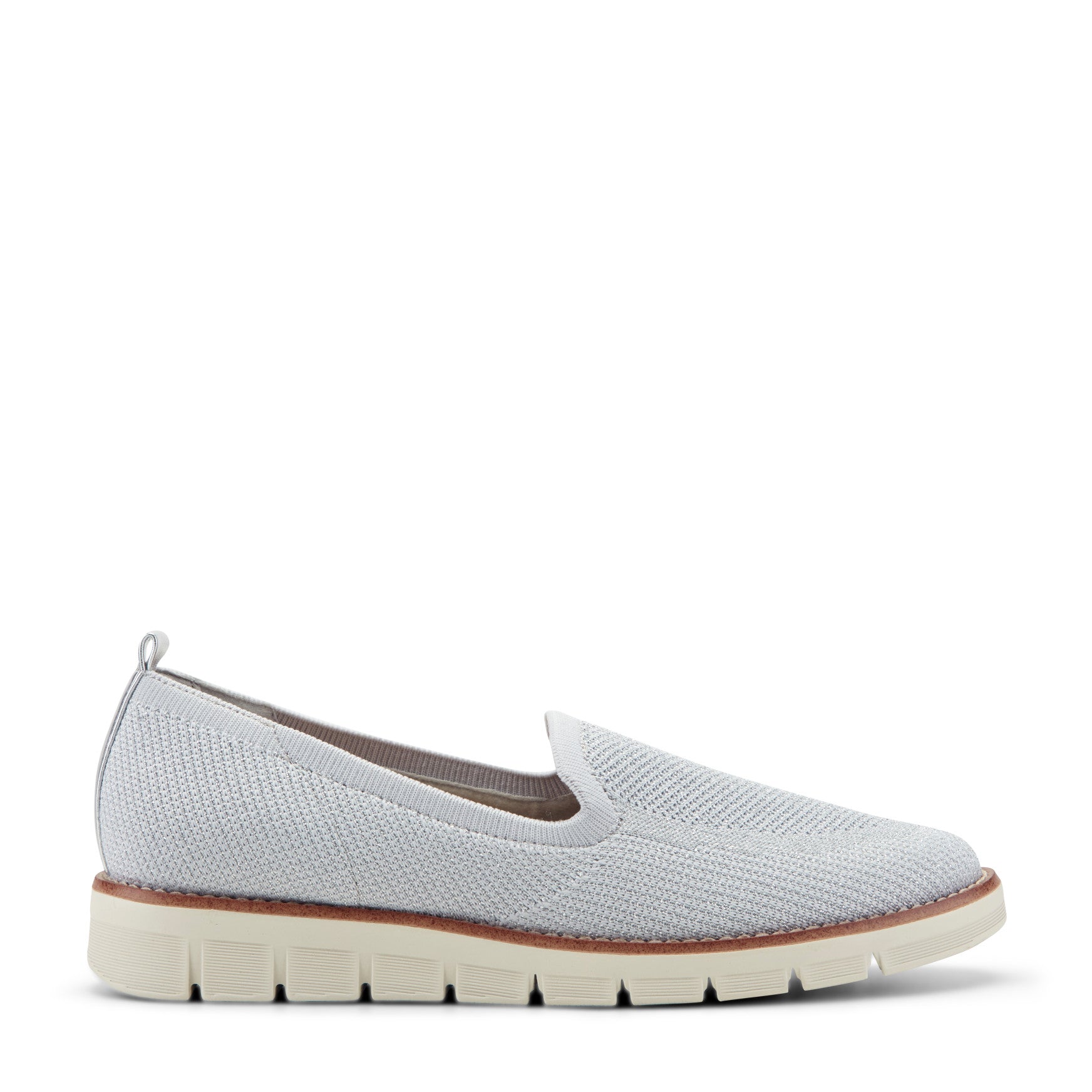 Women's Valina Casual Slip On Flats - Light Grey | Easy Spirit