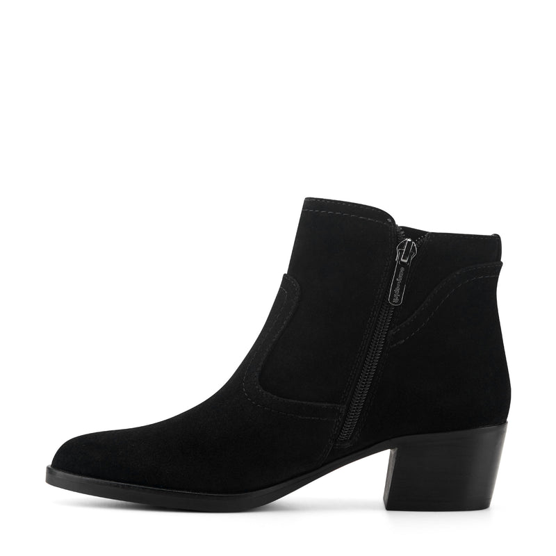 Haya Block Heel Booties