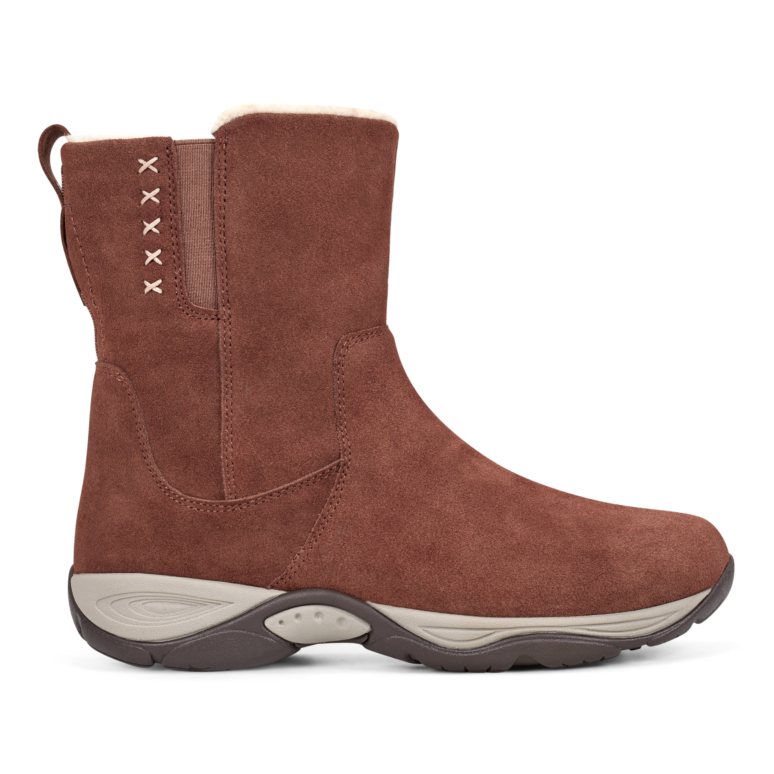 Women's Elisha Casual Boots Brown Easy Spirit