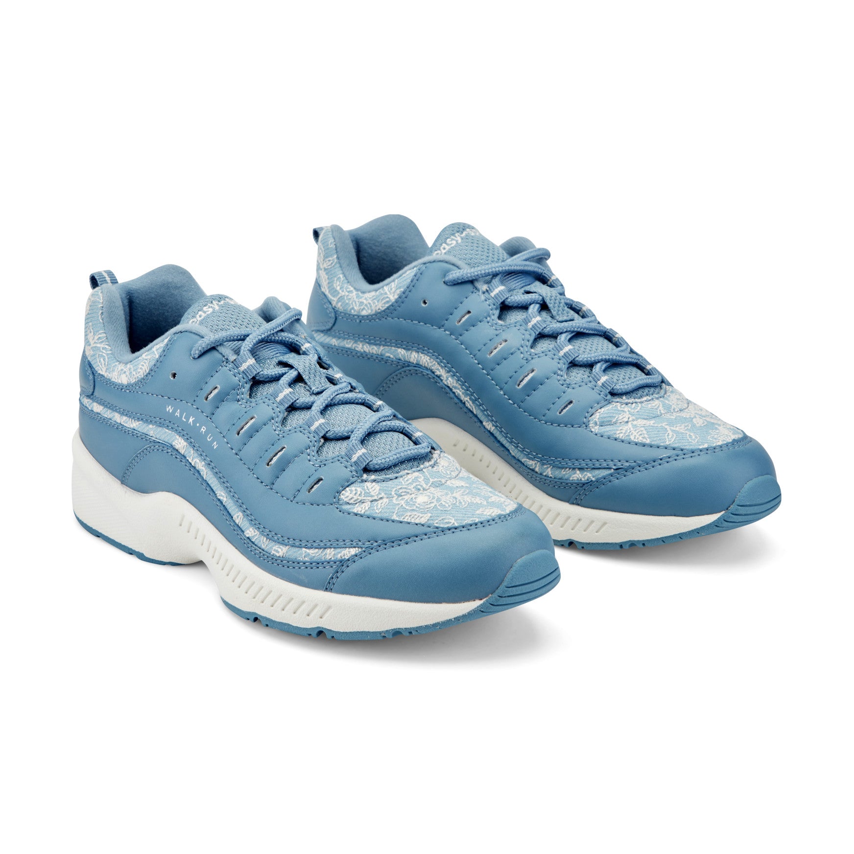 Women's Romy Walking Shoes - Medium Blue/Floral | Easy Spirit