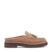 Zarina Tassel Loafer Mules