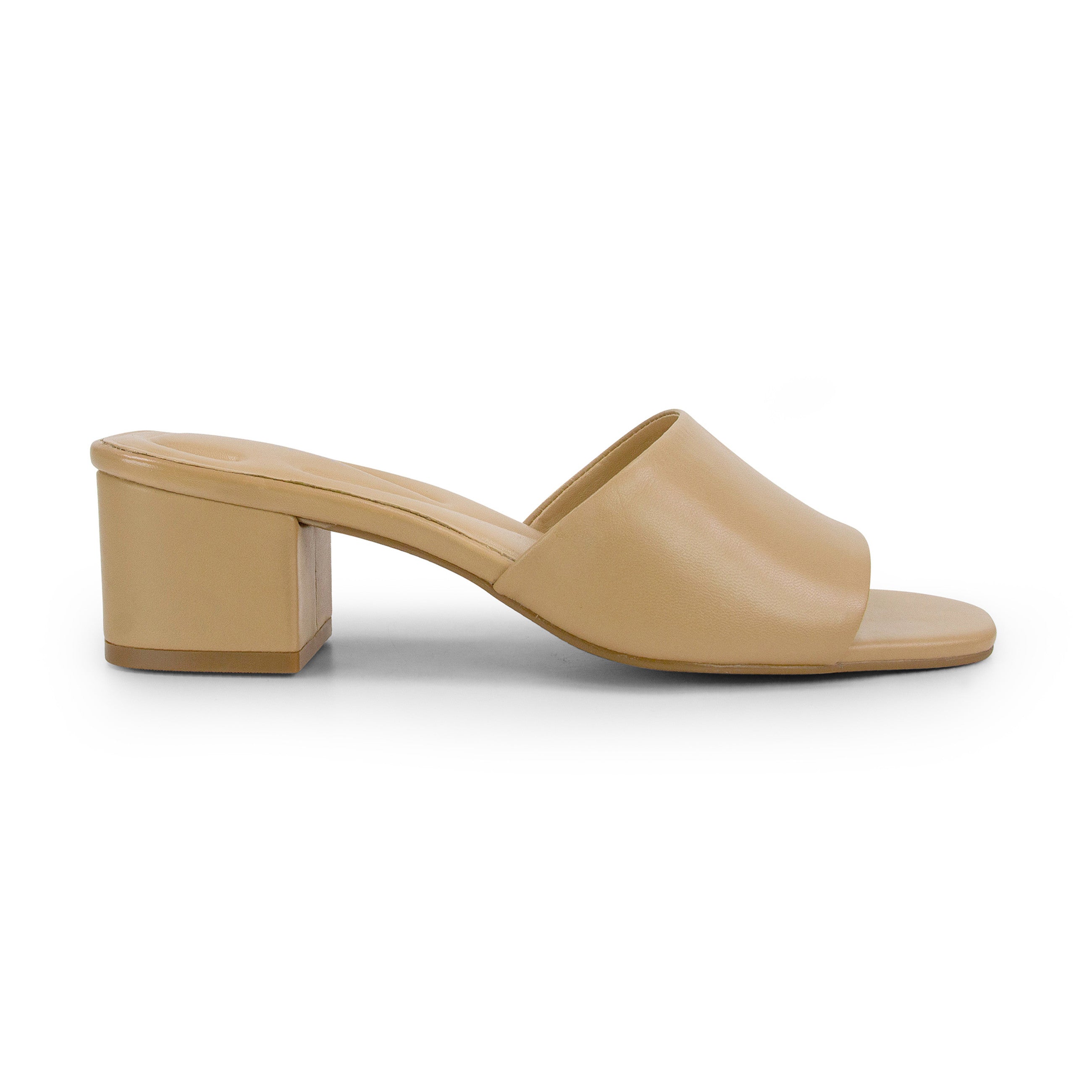 Fiora Block Heel Slide Sandals – Easy Spirit