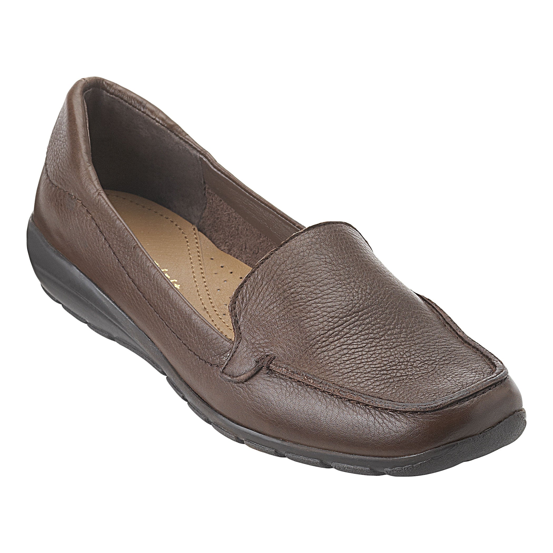 easy spirit Abide Leather Casual Flats Bittersweet Leather Best