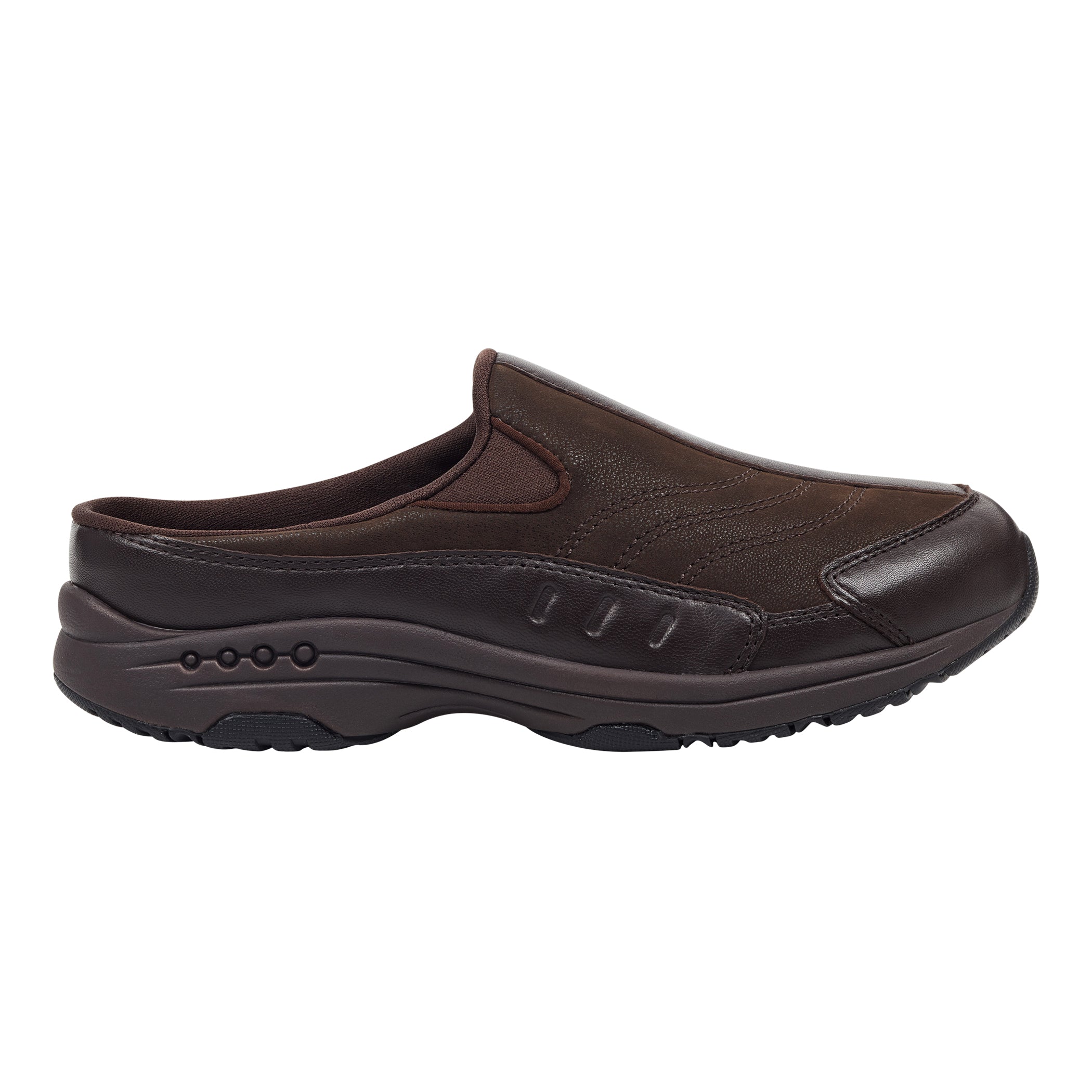 Traveltime Leather Clogs